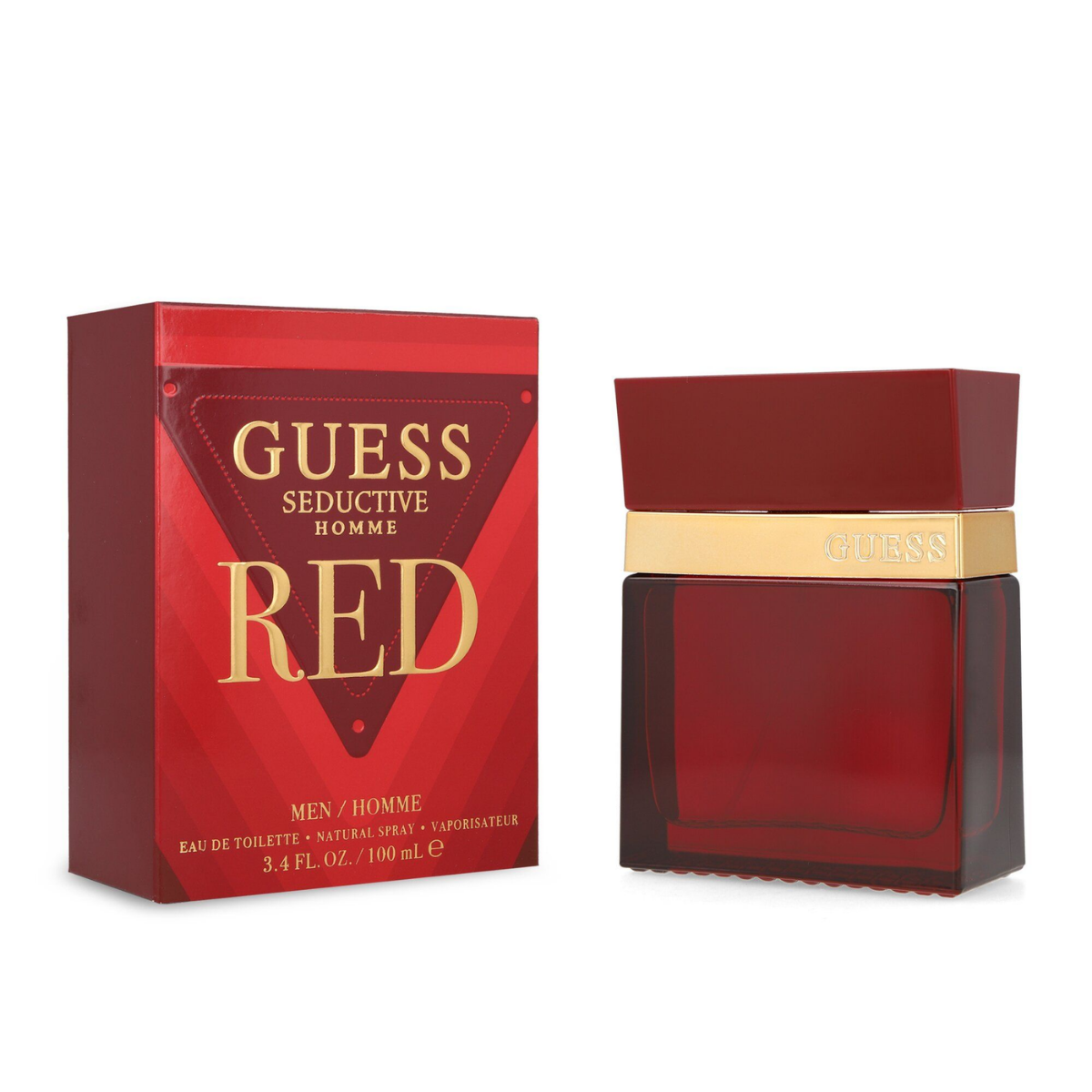Perfume Guess Seductive Red Hombre Eau De Toilette 100ml Original