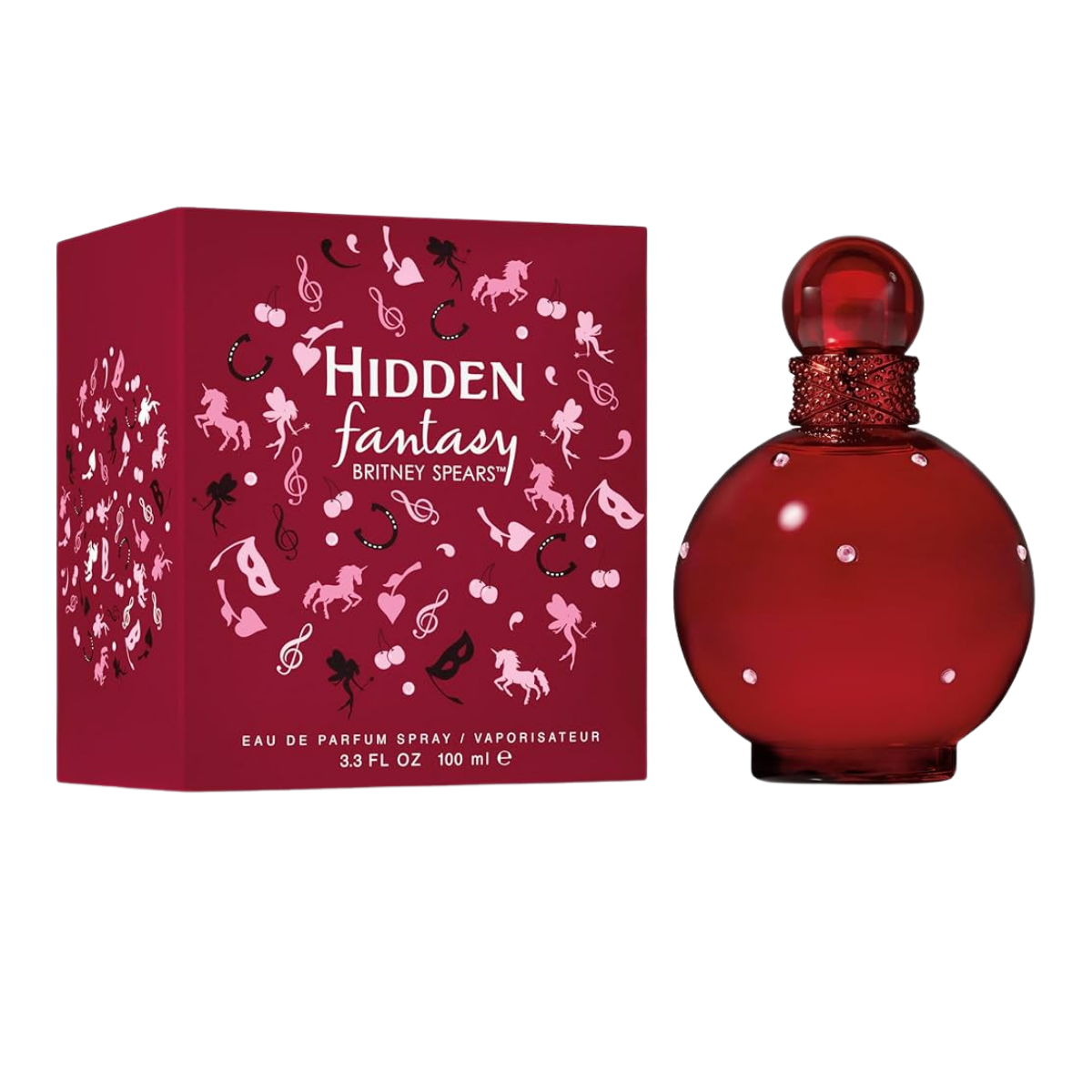 Perfume Hidden Fantasy Britney Spears Mujer Eau De Parfum 100ml Original
