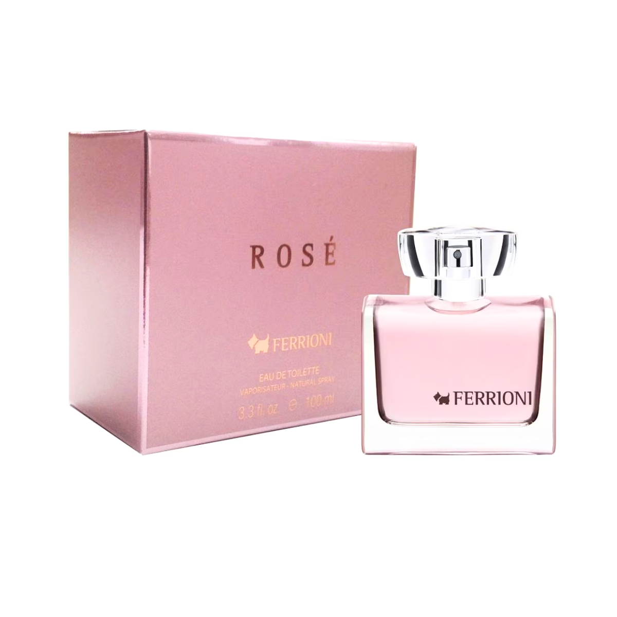 Perfume Ferrioni Rosé Mujer Eau De Toilette 100ml Original