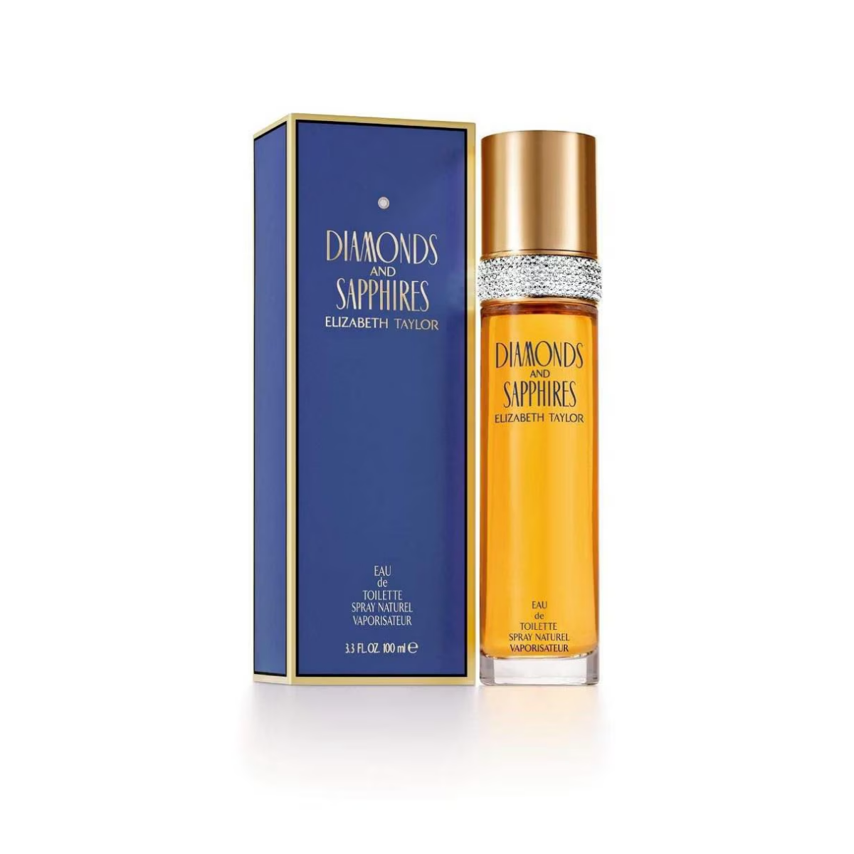 Perfume Diamonds And Sapphires Elizabeth Taylor Eau De Toilette 100ml Original