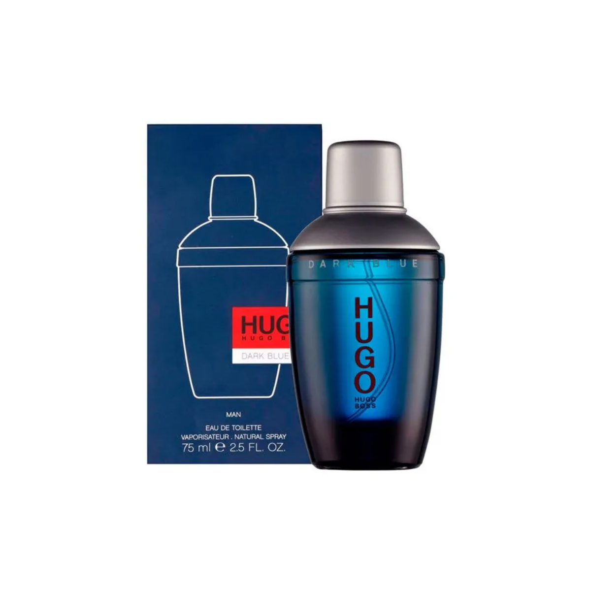 Perfume Hugo Boss Dark Blue Hombre Eau De Toilette 75ml Original