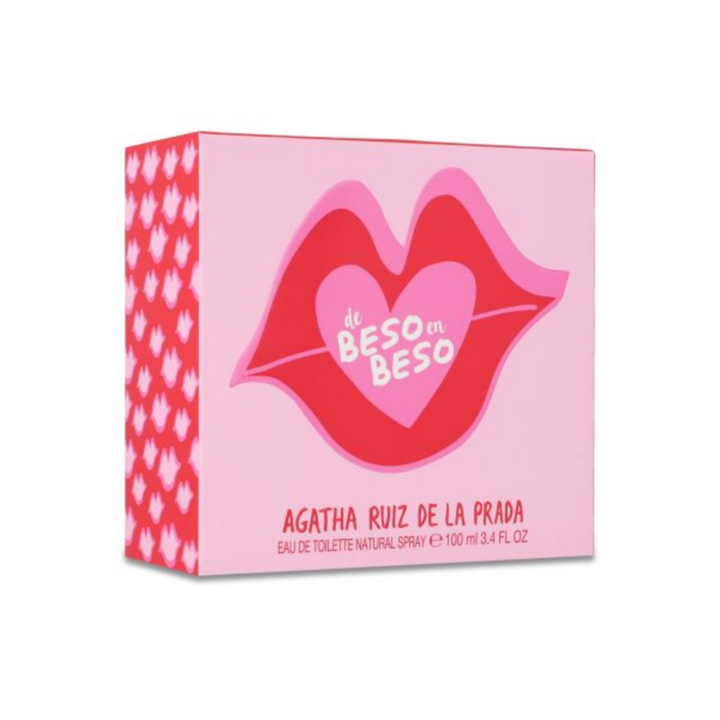 Perfume Agatha Ruiz De La Prada De Beso En Beso Mujer Eau De Toilette 100ml Original