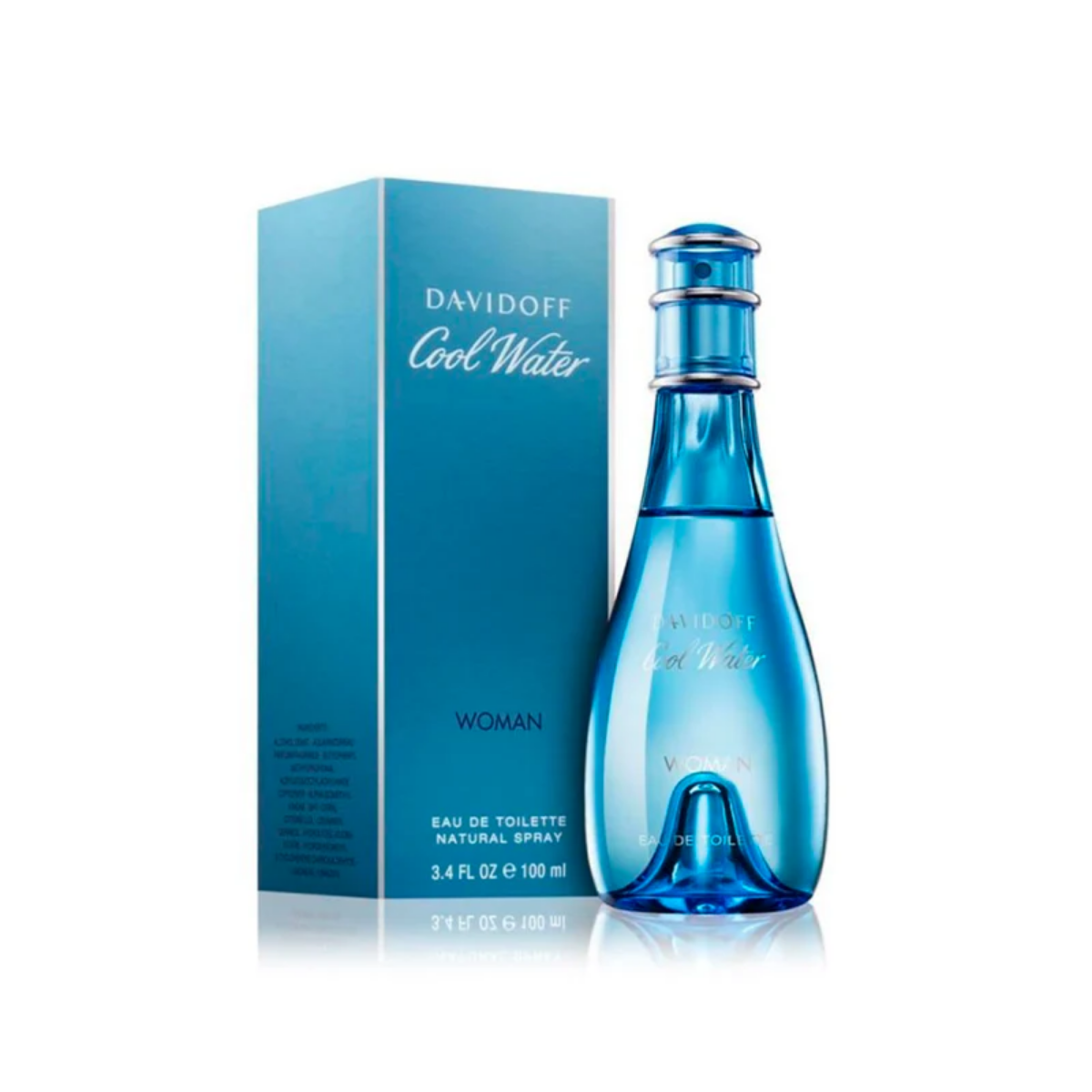 Perfume Cool Water Mujer Davidoff Eau De Toilette 100ml Original
