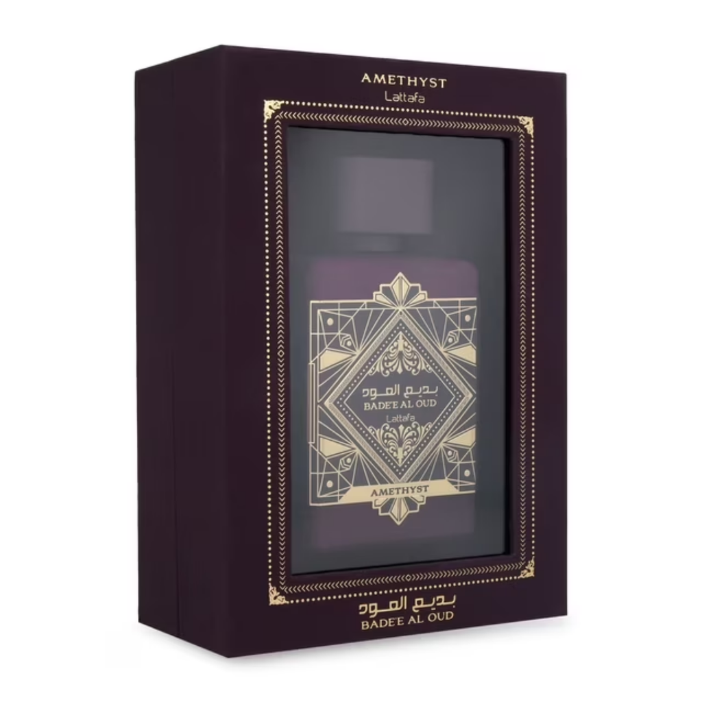 Perfume Bade'e Al Oud Amethyst Lattafa Unisex Eau De Parfum 100ml Original