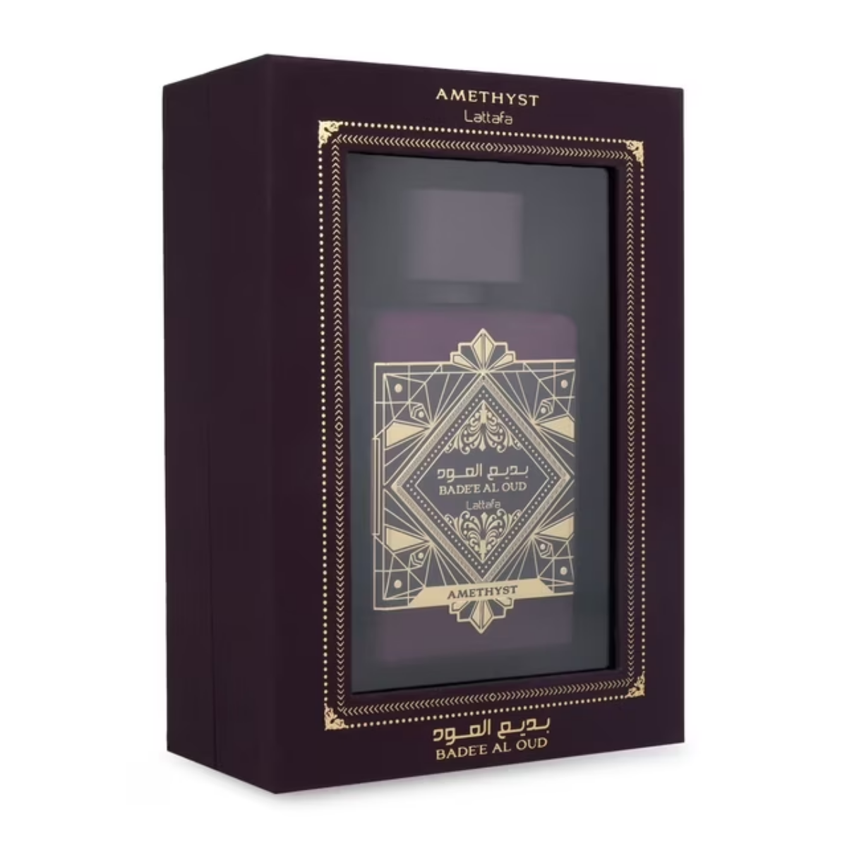 Perfume Bade'e Al Oud Amethyst Lattafa Unisex Eau De Parfum 100ml Original