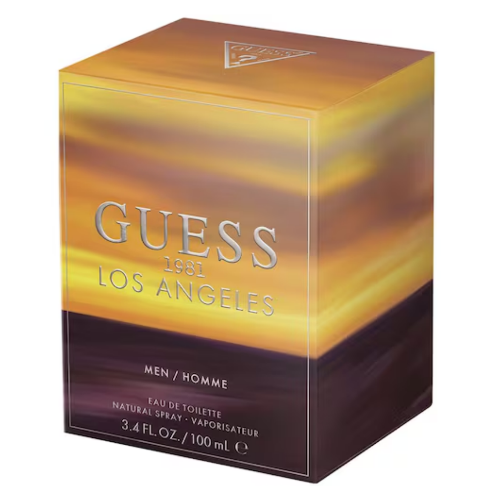 Perfume Guess 1981 Los Angeles Hombre Eau De Toilette Original