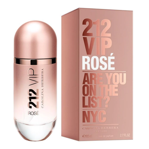 Fragancia Para Mujer Carolina Herrera 212 VIP Rosé Eau De Parfum 80ml Original
