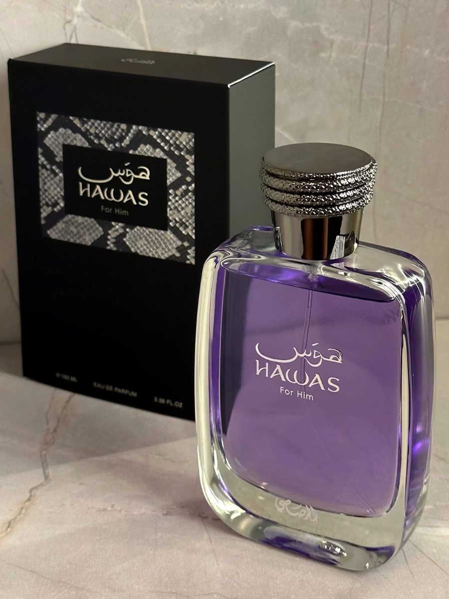 Perfume Hawas For Him Rasasi Hombre Eau De Parfum 100ml Original