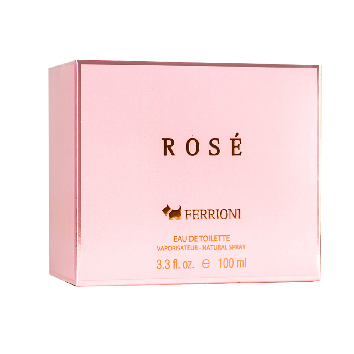 Perfume Ferrioni Rosé Mujer Eau De Toilette 100ml Original