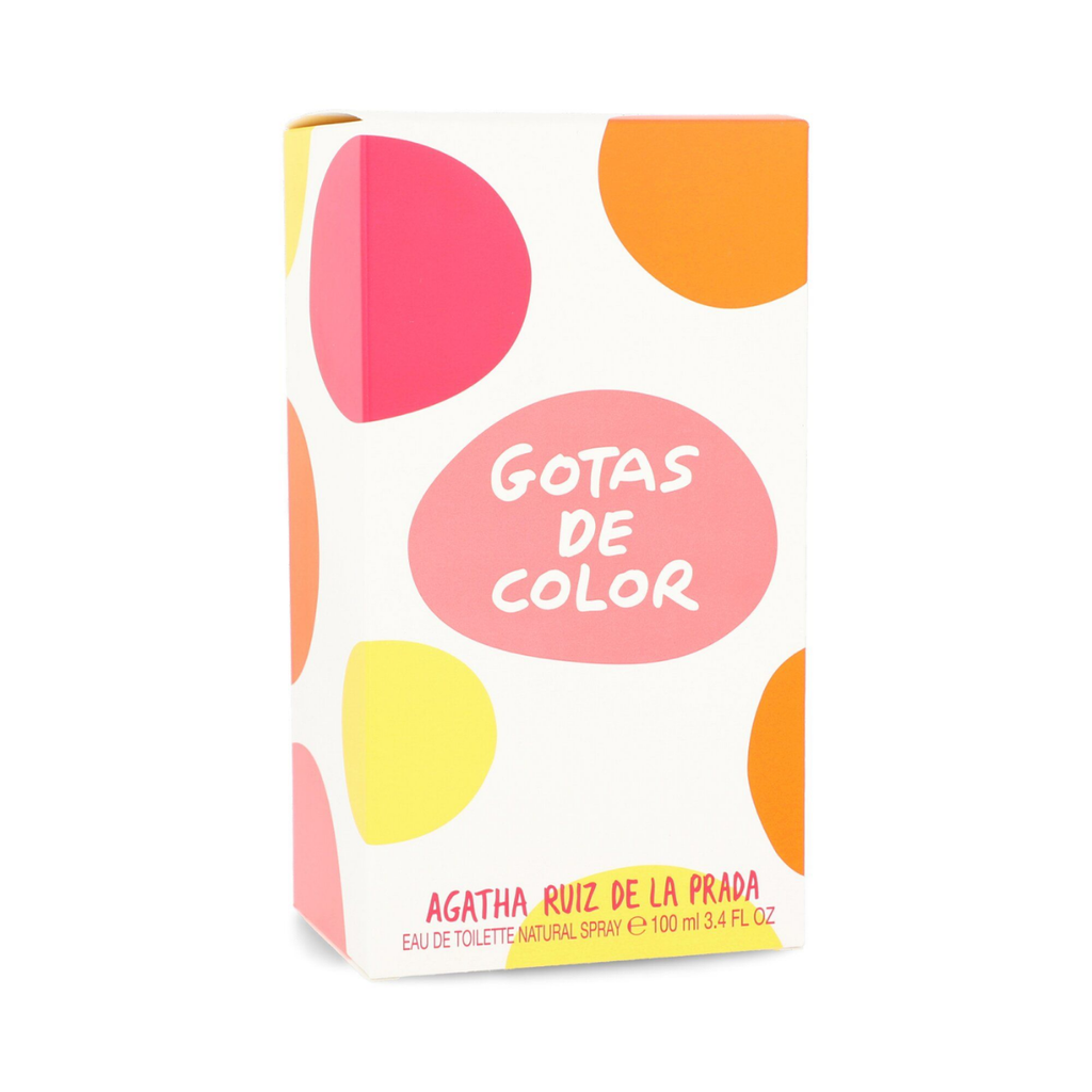 Perfume Gotas de Color Agatha Ruiz de la Prada Mujer Eau De Toilette 100ml Original