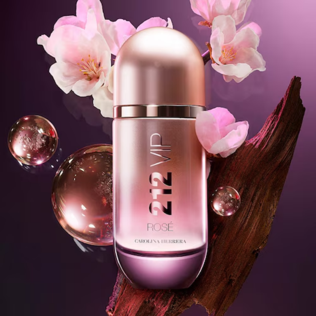 Fragancia Para Mujer Carolina Herrera 212 VIP Rosé Eau De Parfum 80ml Original