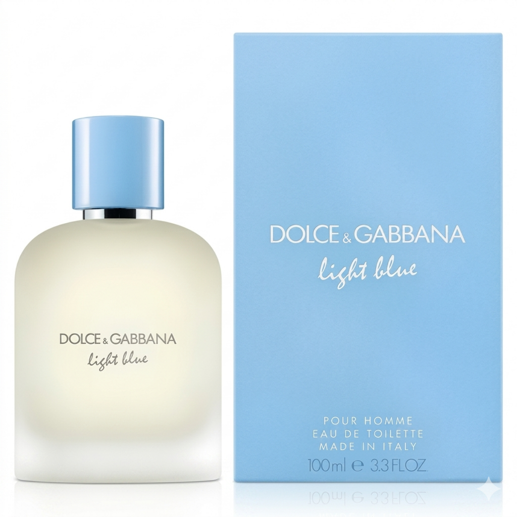 Perfume Light Blue Pour Homme Dolce & Gabbana Hombre Eau De Toilette 125ml Original