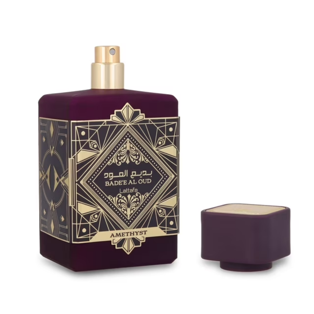 Perfume Bade'e Al Oud Amethyst Lattafa Unisex Eau De Parfum 100ml Original