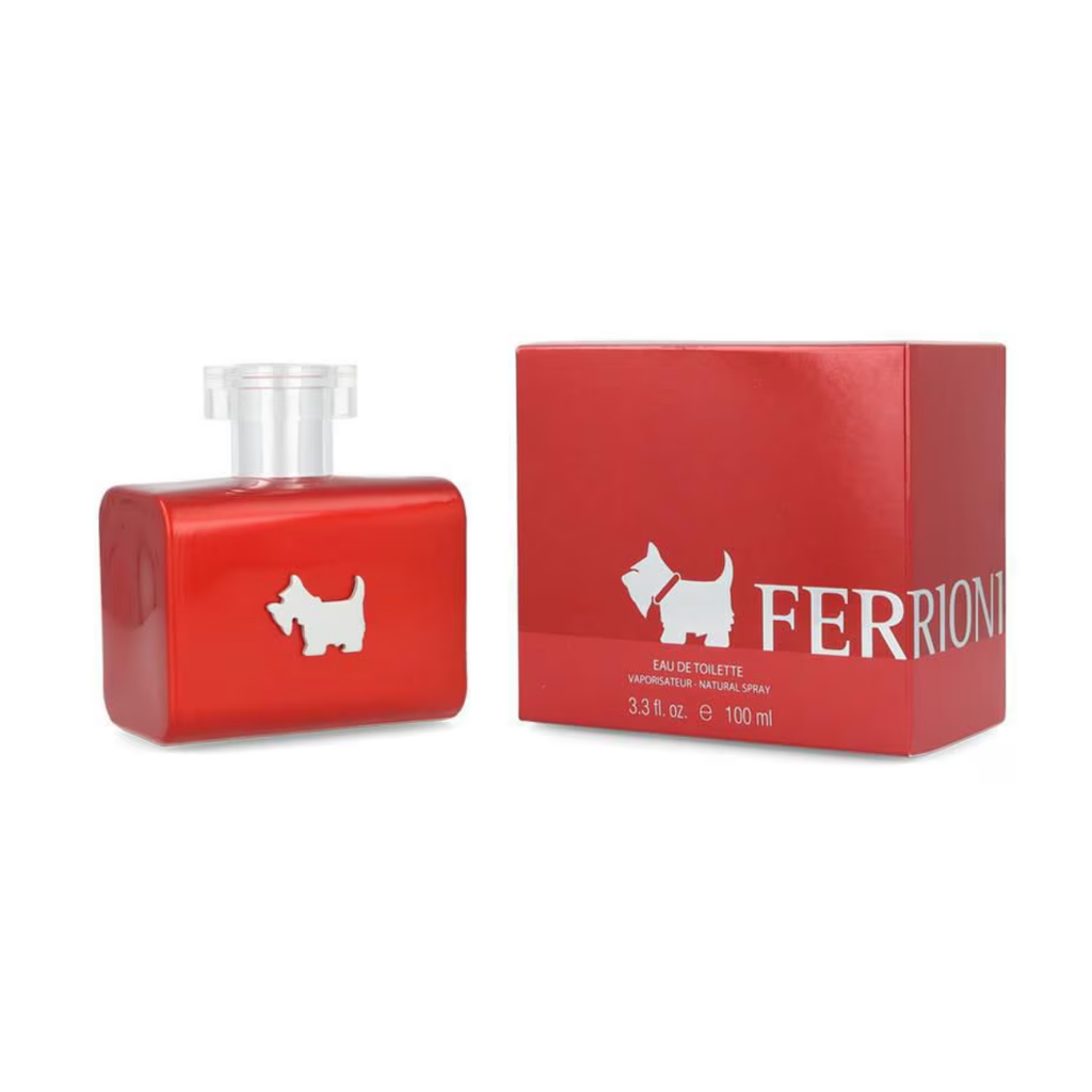 Perfume Ferrioni Red Terrier Hombre Eau De Toilette 100ml Original