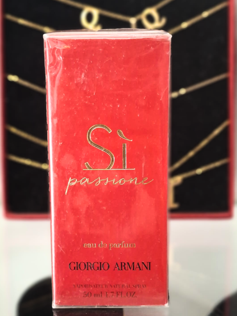 Título: Perfume Giorgio Armani Sì Passione Dama Eau De Parfum 50ml Original