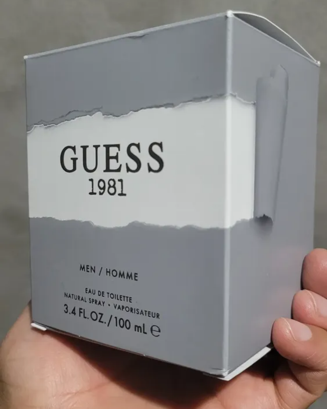 Perfume Guess 1981 Hombre Eau De Toilette Original