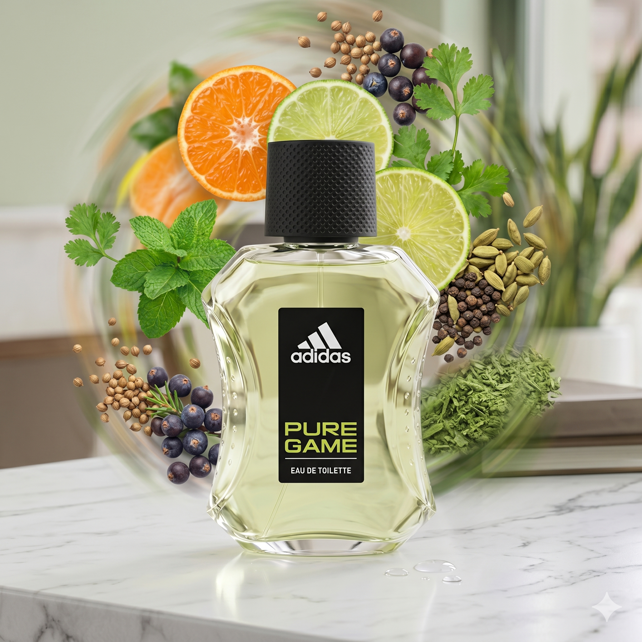 Perfume Adidas Pure Game Hombre Eau De Toilette 100ml Original