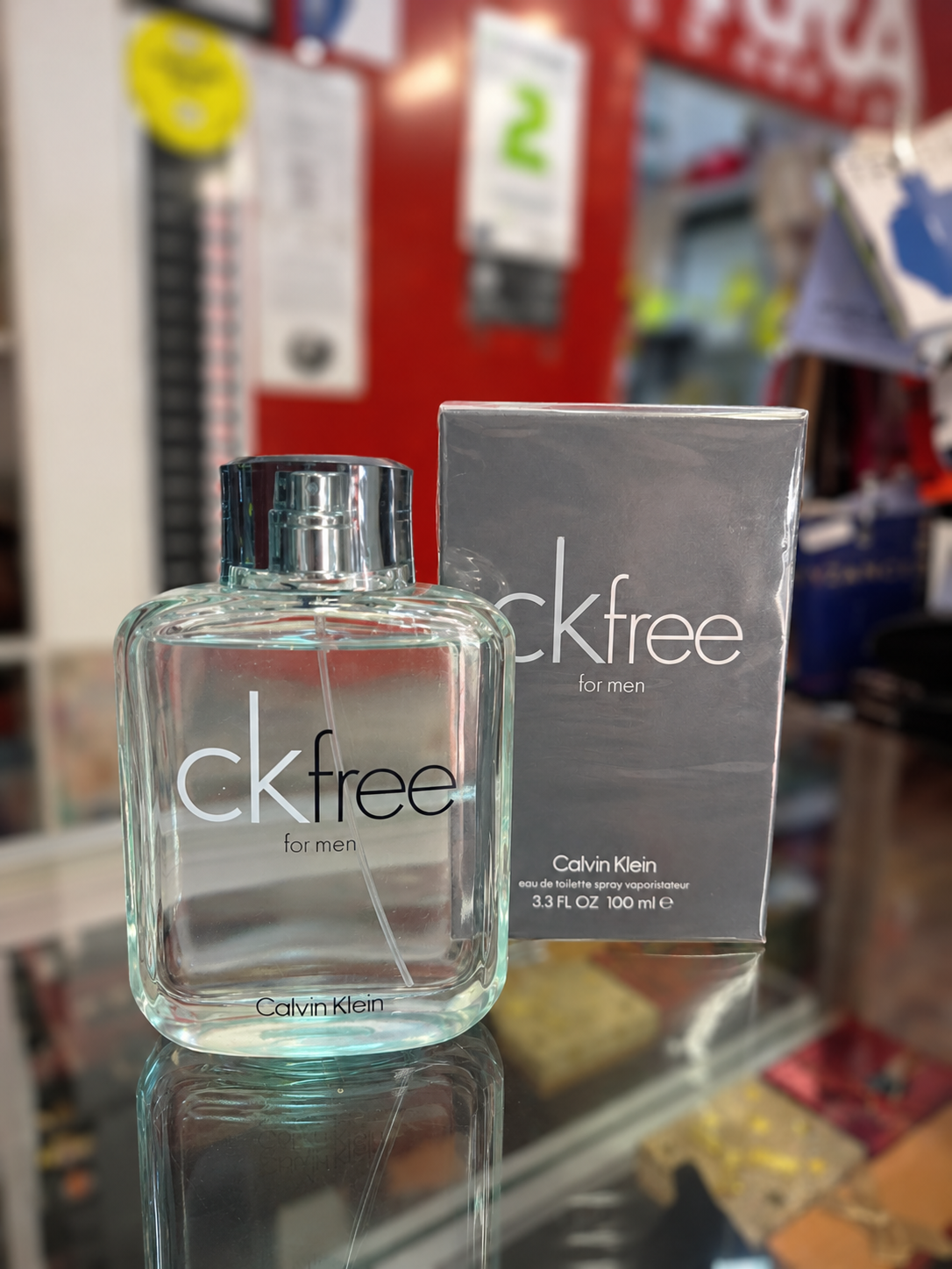 Perfume CK Free Caballero Calvin Klein Eau De Toilette 100ml Original