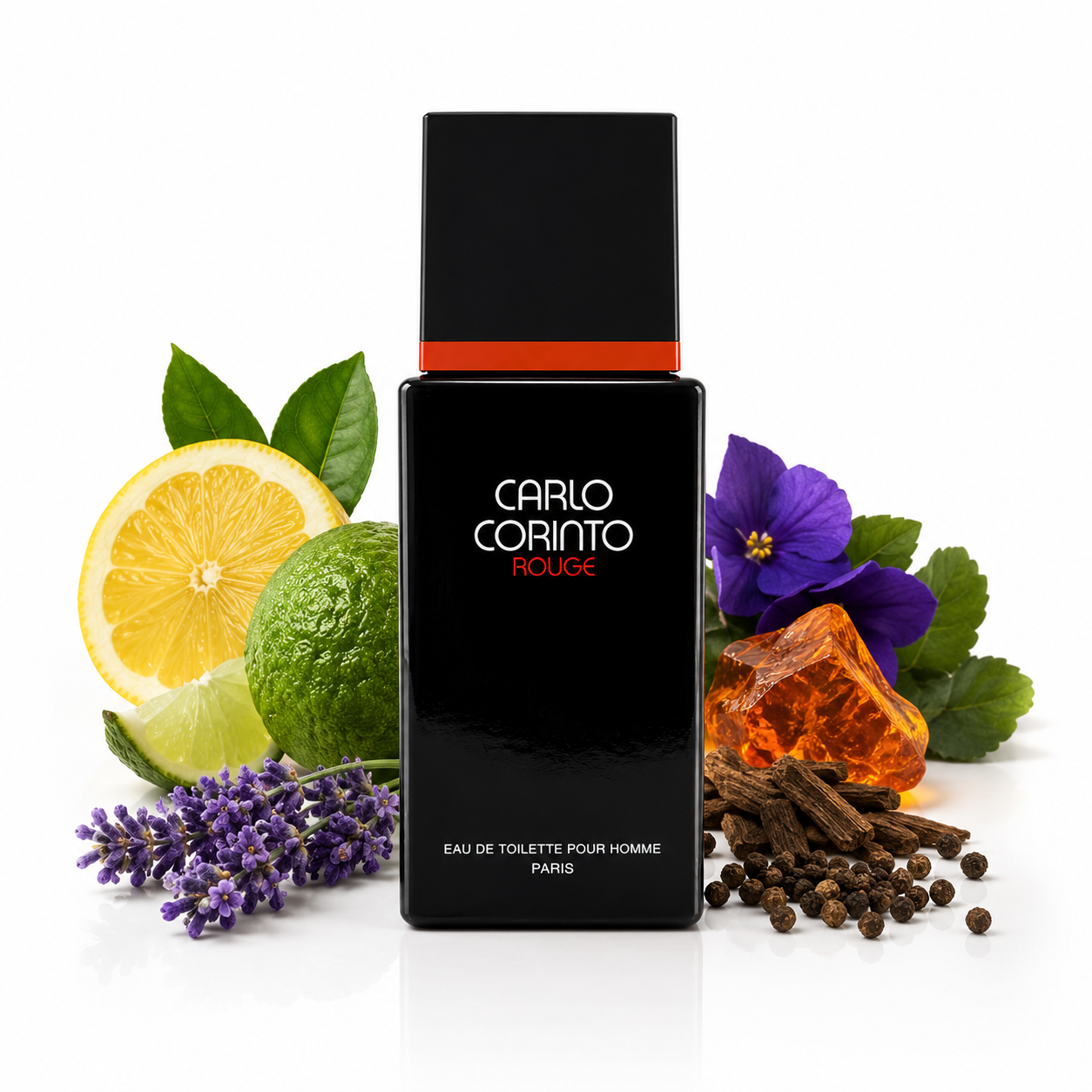 Perfume Carlo Corinto Rouge Hombre Eau De Toilette 100ml Original
