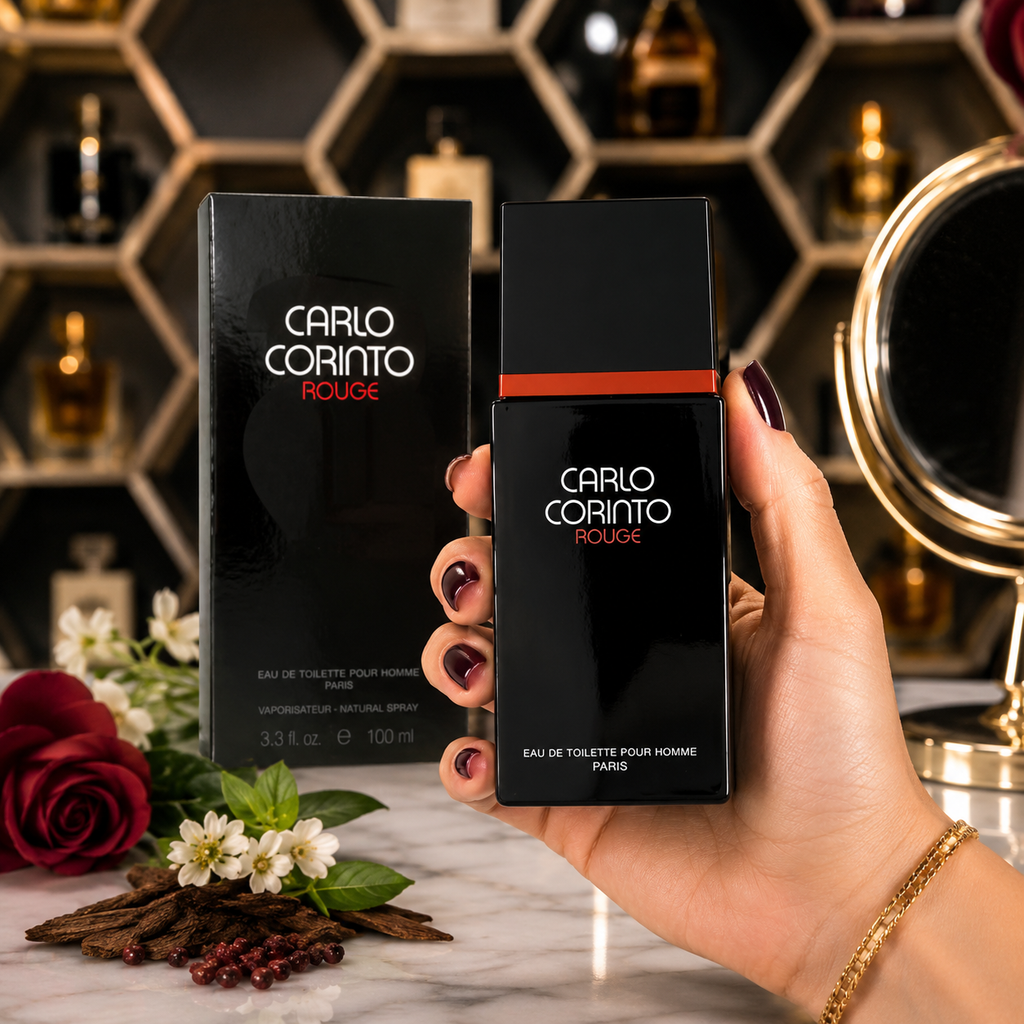 Perfume Carlo Corinto Rouge Hombre Eau De Toilette 100ml Original