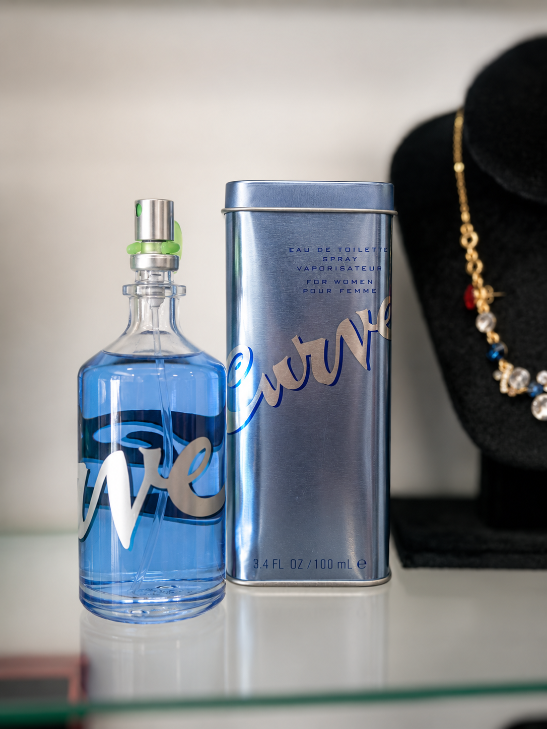 Perfume Curve Woman Liz Claiborne Mujer Eau De Toilette 100ml Original