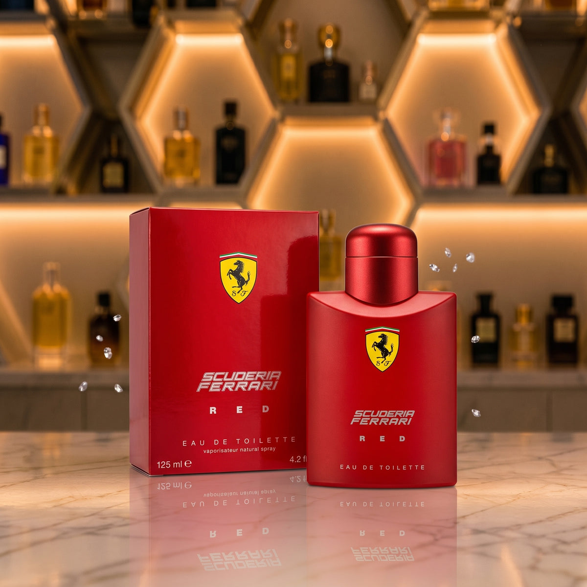 Perfume Scuderia Ferrari Red Hombre Eau De Toilette 125ml Original