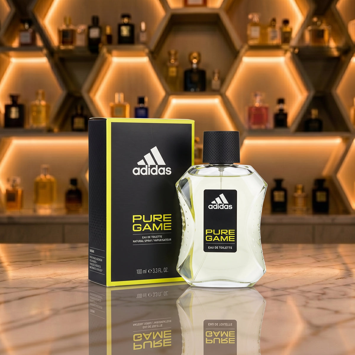 Perfume Adidas Pure Game Hombre Eau De Toilette 100ml Original