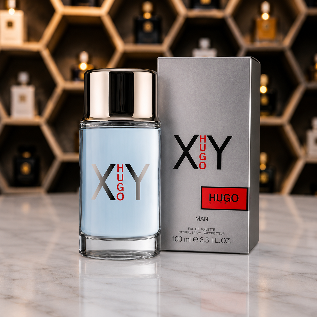 Perfume Hugo XY Hugo Boss Hombre Eau De Toilette 100ml Original