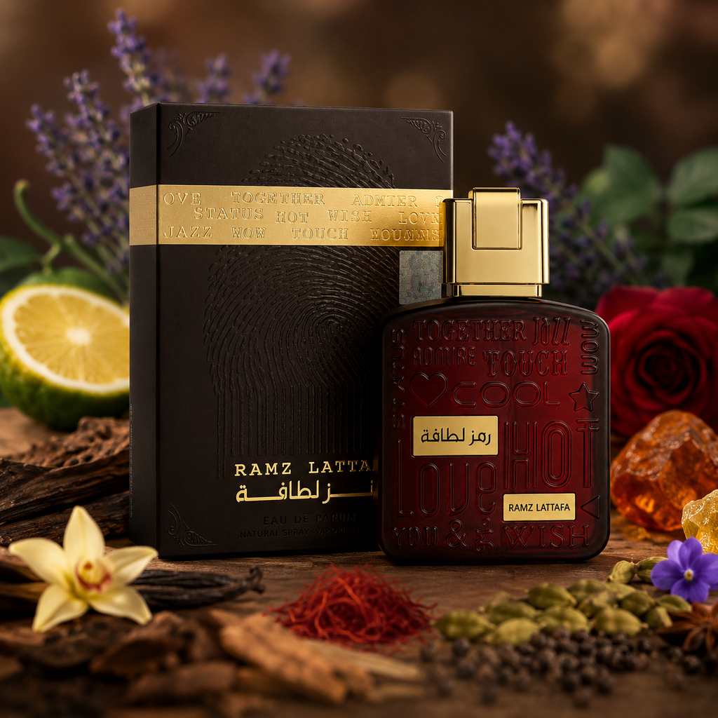 Perfume Ramz Gold Lattafa Unisex Eau De Parfum 100ml Original