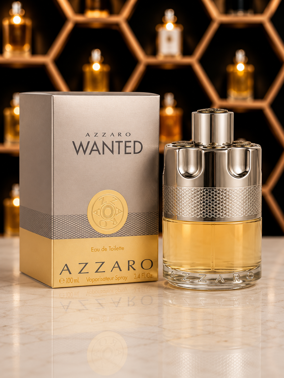 Perfume Azzaro Wanted Hombre Eau De Toilette 100ml Original