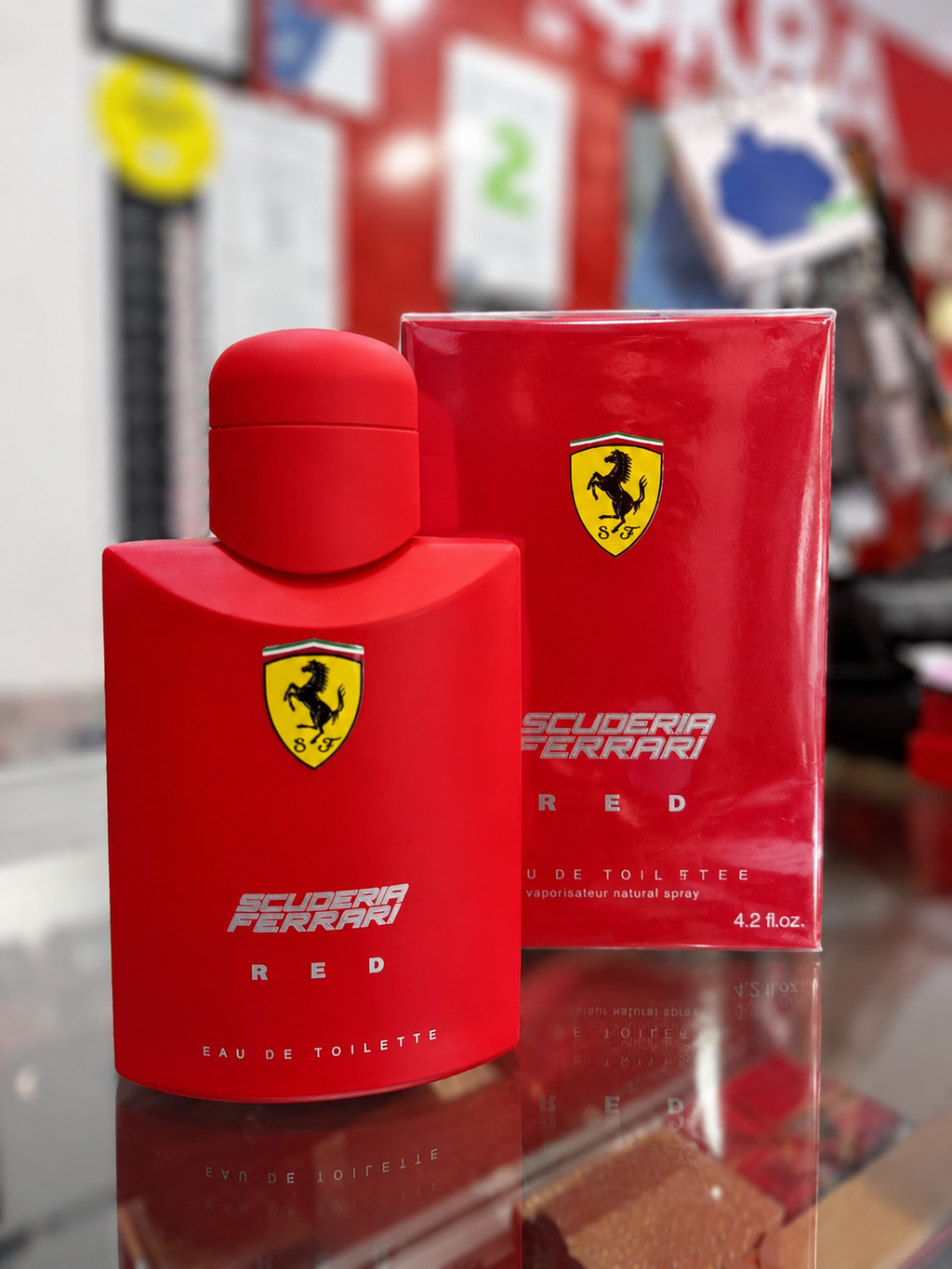 Perfume Scuderia Ferrari Red Caballero Eau De Toilette 125ml Original