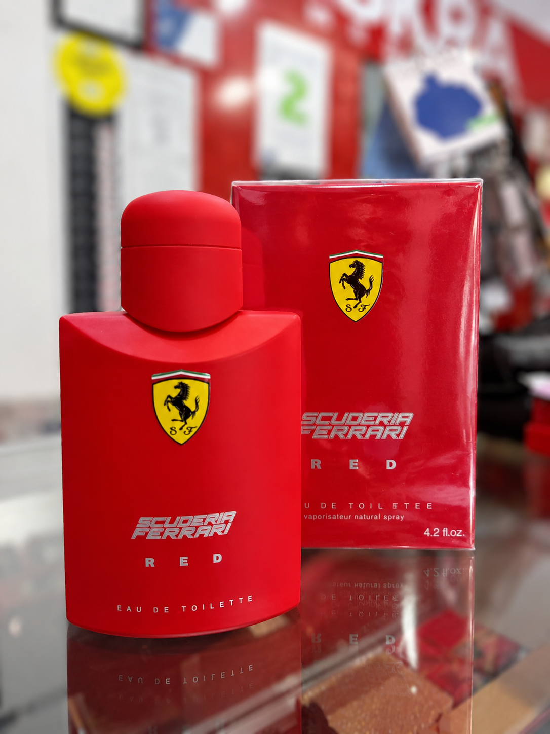 Perfume Scuderia Ferrari Red Caballero Eau De Toilette 125ml Original