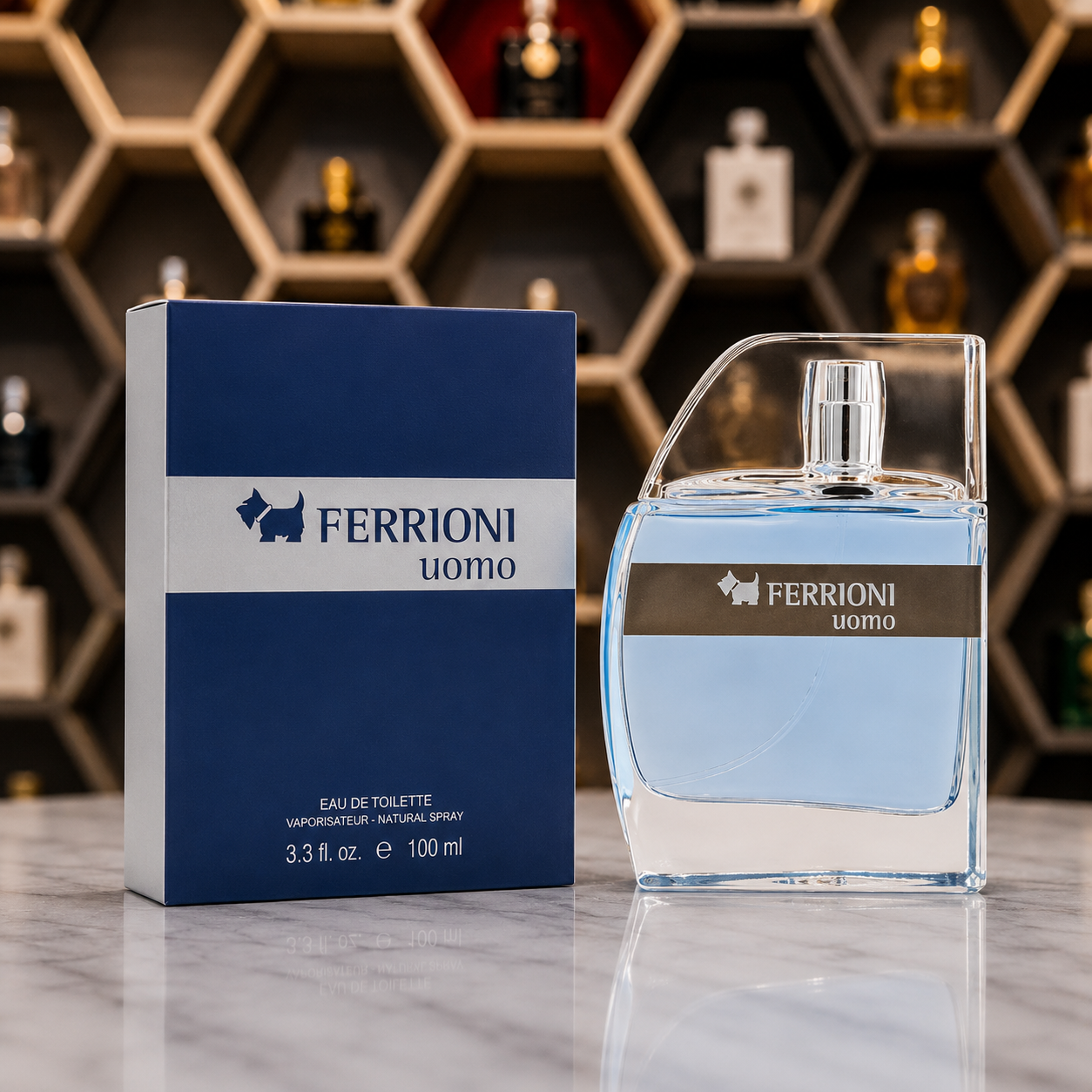 Perfume Ferrioni Uomo Hombre Eau De Toilette 100ml Original