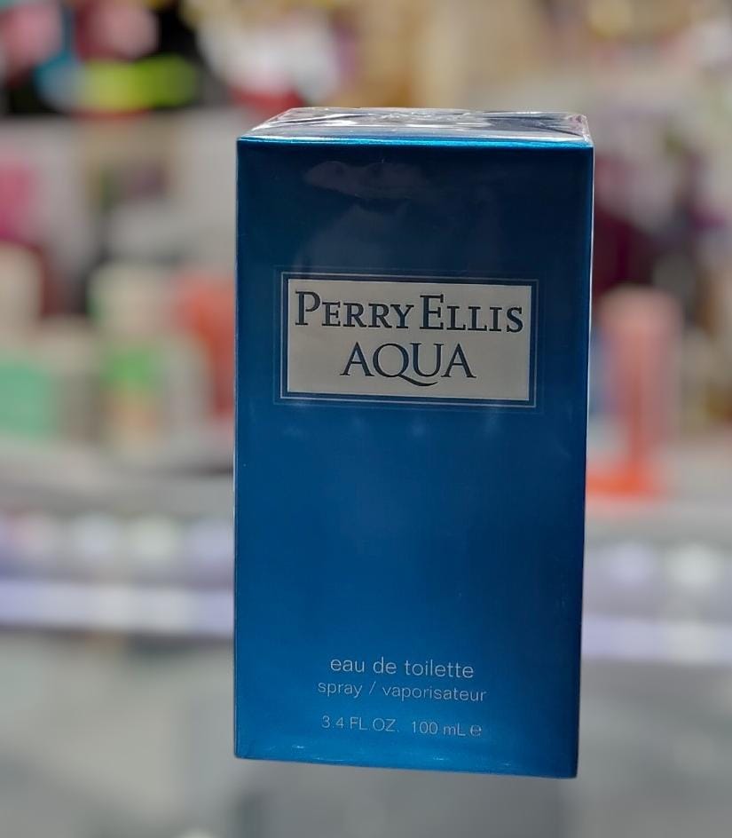 Perfume Perry Ellis Aqua Hombre Eau De Toilette 100ml Original